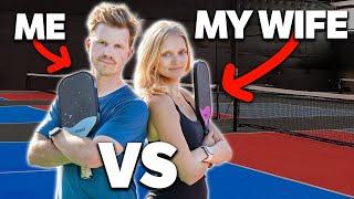 I Played Pickleball Against My Wife