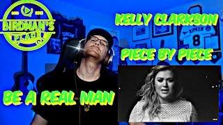 KELLY CLARKSON "PIECE BY PIECE" - REACTION VIDEO - SINGER REACTS