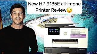 NEW Hp 9135e OfficeJet Pro all-in-one Printer Review Unboxed setup features specs performance &more