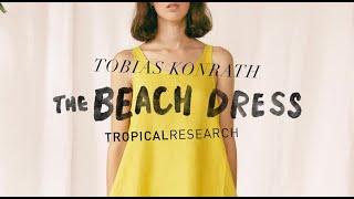 BEACH DRESS ** Linen slip dress tutorial ** tropicalresearch