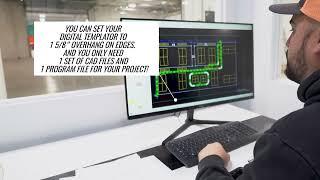 Poseidon T-Rex Unique Identifier 14- The Simplest CAD/CAM Process