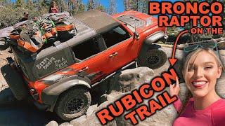 Bronco Raptor Conquers the RUBICON TRAIL...with Only a Little Damage!