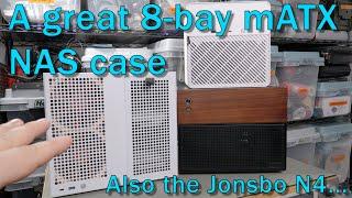 A great 8-bay mATX NAS case! Also the Jonsbo N4...