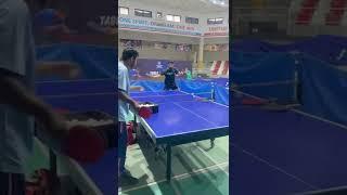 Killing Backhand of National Champion | Fahad Khawaja | Karenga Backhand #tabletennis #trickshots