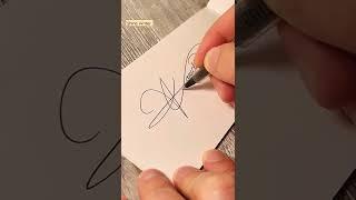 How to Design Your Own Amazing Signature #shorts #short #signature #subscribe  #autograph #trending