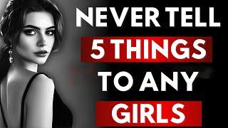 5 Things High-Value Men Never Tell Women | Powerful Stoic Life Lessons for Success