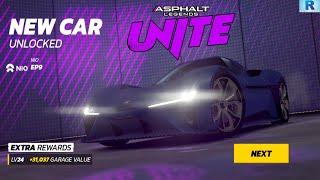 ASPHALT UNITE NIO EP9 CAR UNLOCKED | ASPHALT UNITE GET FREE CARS BLUEPRINTS | ASPHALT.