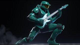 Master Chief teaches you how to play that cool halo riff on guitar