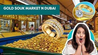 Itna sara gold ek jagah pe | Dubai gold souk