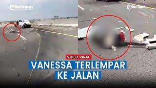 Mobil Vanessa Angel Melaju 120 Km per Jam & Tanpa Bekas Rem, Terlempar seusai Tabrak Pembatas Jalan