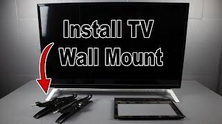 How to Install TOSHIBA Smart TV to TV Wall Mount