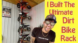 I Built The Ultimate Dirt Bike Rack!