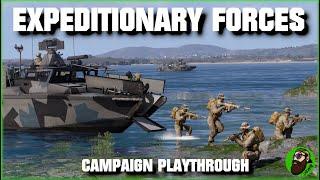 Arma 3 Expeditionary Forces CDLC - The Marines Have Landed! - Campaign Livestream