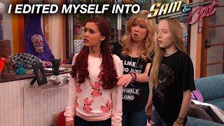 i edited myself into sam and cat