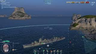 Contratorpedeiro Akizuki - Operação Fronteira Definitiva - World of Warships