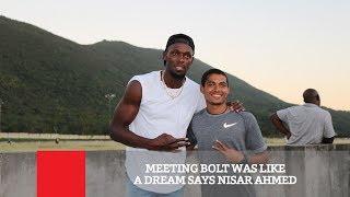 Meeting Bolt Was Like A Dream Says Nisar Ahmed