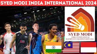 Live : Syed Modi India International 2024 | Day 3, Round of 16 | Anmol vs PV Sindhu Match