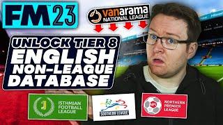 Park to Prem Level 8 Non-League England Database | Football Manager 2023