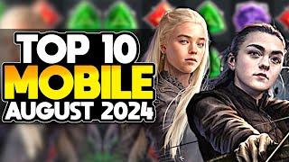 Top 10 NEW Mobile Games August 2024