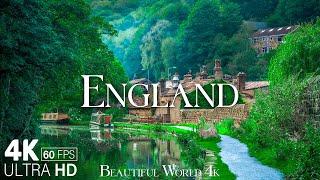 England 4K - Discovering The Charming Countryside Beauty - Relaxing Music