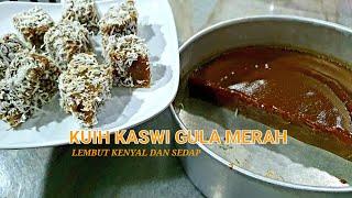 Resepi Kuih Kaswi Gula Merah Kenyal Lembut dan Sedap // Jom Buat!!!