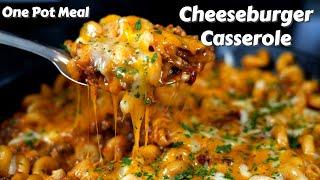 A Childhood Classic With a Twist | Cheeseburger Casserole (aka Gourmet Hamburger Helper)