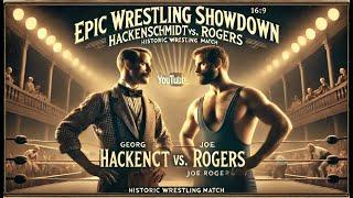 Epic Wrestling Showdown: Hackenschmidt vs. Rogers | The Russian Lion's Victory 