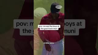 Throwback to COVID golf at Colonial when muscle memory was kicking in 