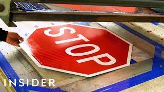 How NYC’s Stop Signs Are Made  | The Making Of