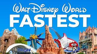 Top 10 Fastest Rides at Walt Disney World - Full Guide