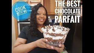 The Best Chocolate Parfait "Cook with me"