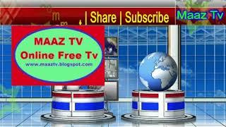 Maaz Tv intro | Online Tv Network| Free Online Tv Network| News Tv.|Live News