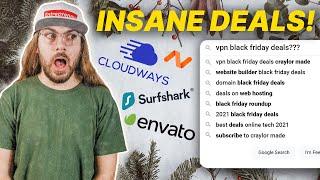 Best Black Friday Deals 2021 | Domains, WordPress Hosting, Themes, VPNs