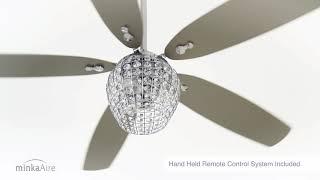 Minka-Aire® Bling Ceiling Fan