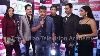 Crime Patrol actor Sanjeev Tyagi with ITA Award | ITA Milestone Achievement Award - Crime Patrol