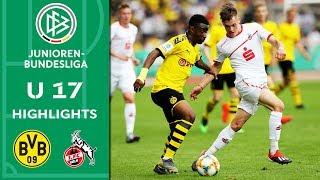 Moukoko & BVB defeated | Borussia Dortmund vs. 1. FC Köln 2-3 | Highlights | U17 Bundesliga | Final