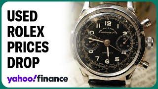 Rolex watches see prices slump in secondary markets