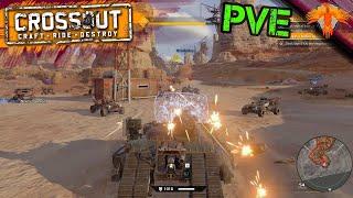 Crossout PvE Multiplayer Gameplay 2022 - PvE Battles 135 - No Commentary