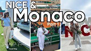 Come to Nice & Monte Carlo with Me | Rolex Masters Tennis, OOTDs & City Tour | Travel Vlog Pt. 1