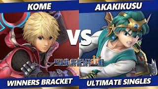 Sumabato - Kome (Shulk) Vs. Akakikusu (Hero) Smash Ultimate - SSBU