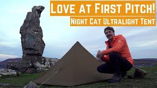 Night Cat Ultralight 1 Person Trekking Pole Tent