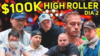 Torneio com buy-in de 100 MIL DÓLARES!   I Melhores momentos do $100K High Roller WSOP 2024