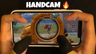 HANDCAM - 8K/D GAMEPLAY  | 4 Fingers + Gyroscope | PUBG Mobile