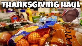 Thanksgiving Grocery Haul 2024  LARGE FAMILY MEAL PLAN