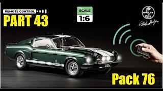 Building a 1:6 Mustang GT500 from DeAgostini. Part 43. Pack 76.