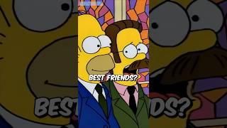 What Happens When Homer & Ned Flanders Become Best Friends? #thesimpsons
