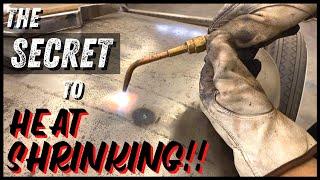 Heat Shrinking Techniques EXPLAINED!! Fixing The HUGE Dent I Just Put In My Roof!