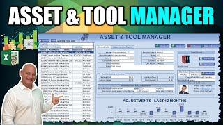 How To Create Your Own Asset Manager With Check-In/Check-Out & Depreciation In Excel [Free Download]