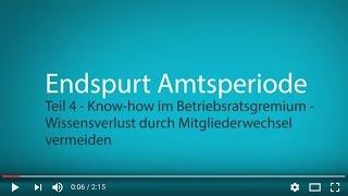 Know-How im Betriebsratsgremium - Wissensverlust durch Mitgliederwechsel vermeiden