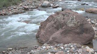 A Rock   Head  Varzob Tajikistan  Камень   голова Варзоб   Таджикистан